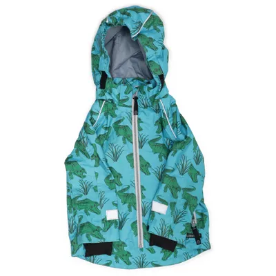 Regnjacka (Blå, Grön) från Villervalla Polyester