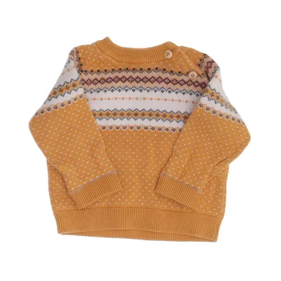 Tröja (Gul, Vit, Brun) från Alana Bomull