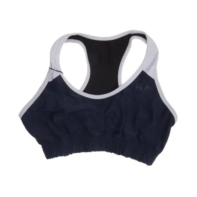 Sports bra (Blue, White) from Gavelo Elastane, Polyester