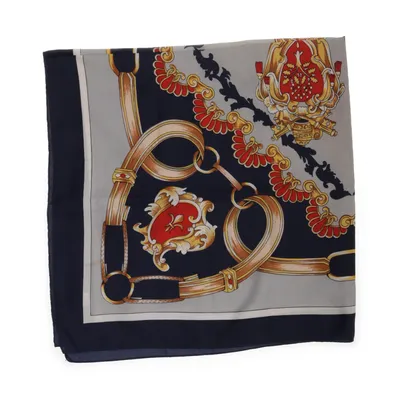 Neckerchief (Blue, Multicolored) from Made in italy Polyester