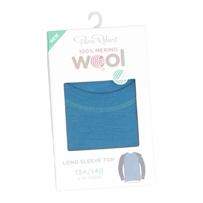 Unterziehshirt (Blau) von Pierre Robert Merinowolle