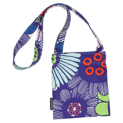 Canvas bag (Blue, Multicolored) from Marimekko Cotton
