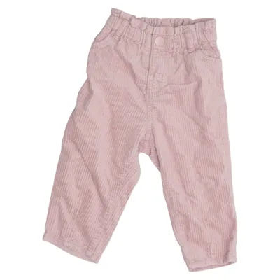 Pantalon en velours (Rose) de H&M Coton