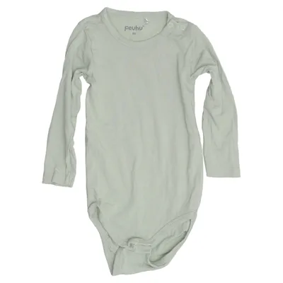 Body (Vert) de Peuhu Coton, Élasthane