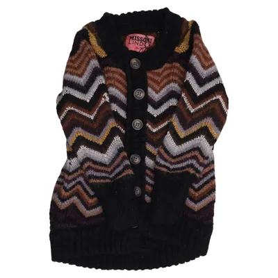 Cardigan (Noir, Marron, Multicolore) de Missoni Lindex Acrylique, Mohair, Polyamide, Polyester, Laine