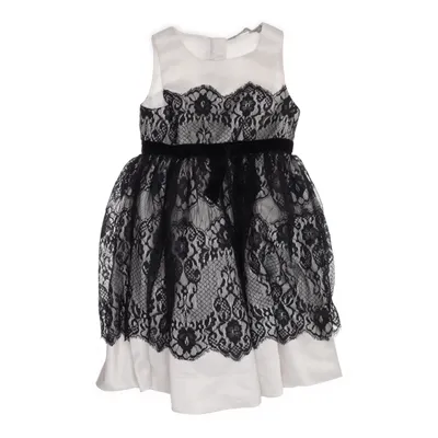 Klänning (Vit, Svart) från Kids by Lindex