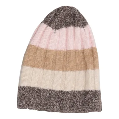 Beanie (Pink, Brown, Beige) Wool