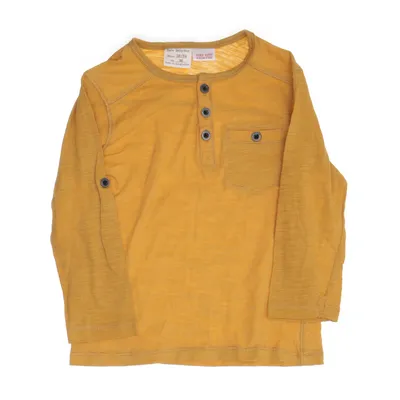 Henley T-shirt (Gul) fra Zara BabyBoy