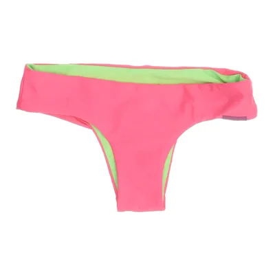Bikini broekje (Roze, Groen) van Panos Emporio Elastaan, Polyester