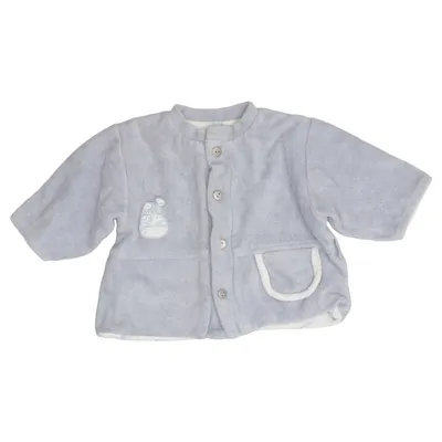 Cardigan (Grijs, Blauw) van Kanz Katoen, Polyester