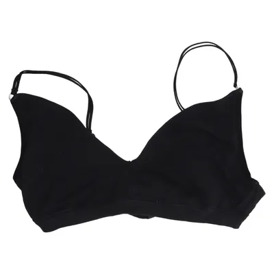Bralette (Sort) fra Dilling Elastan, Økologisk bomuld