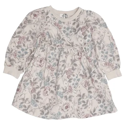 Kjole (Beige, Flerfarvet) fra Newbie by KappAhl Bomuld