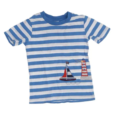 T-shirt (Blå, Vit, Röd) från Alana Bomull