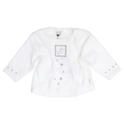 Cardigan (White) from Smily Cotton, Polyester
