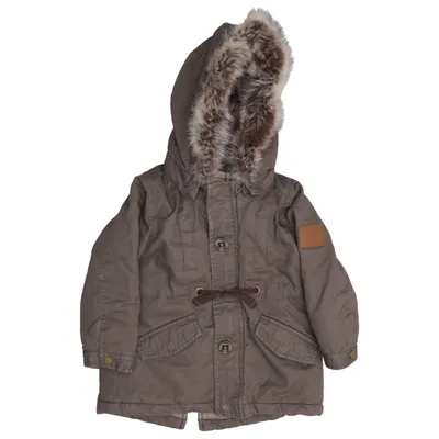 Parka (Brun) fra Baby Bomuld, Polyester