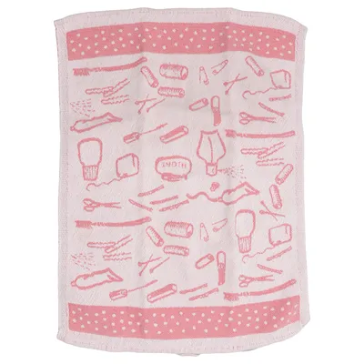 Kitchen towel (Pink, White) from Ekelund Cotton