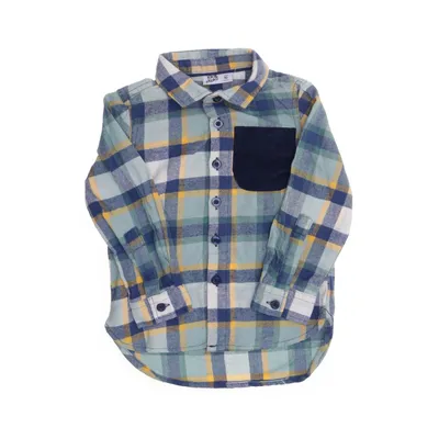 Shirt (Turquoise, Meerkleurig) van Kiki & Koko Katoen