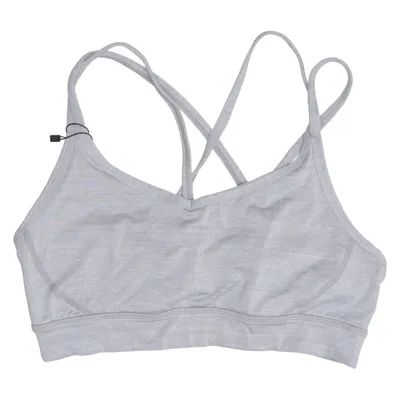 Sport-BH (Grå) från Manduka Elastan, Återvunnen polyester