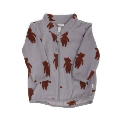 Fleecejacka (Grå, Brun) från Lindex Baby Polyester