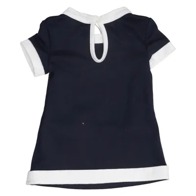 Dress (Blue, White) from Early Days Elastane, Polyester