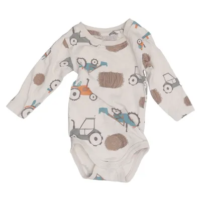 Body (Beige, Flerfarvet) fra Tiny One Elastan, Økologisk bomuld