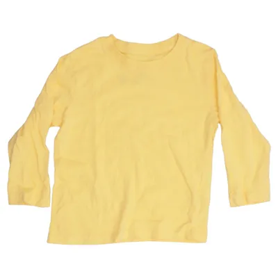 Lange mouwen shirt (Geel) van H&M Katoen
