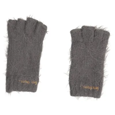 Vingerloze handschoenen (Grijs) van Iets Frans