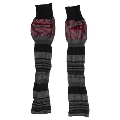 Beinstulpen (Schwarz, Grau, Mehrfarbig) von Beate Heymann