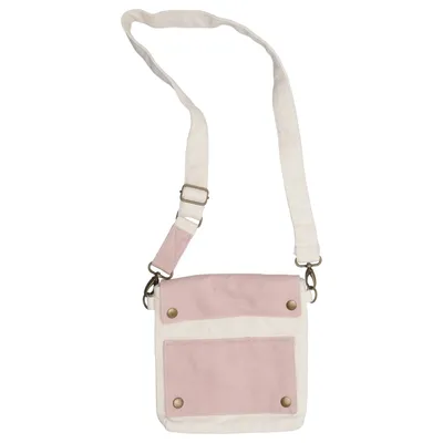 Sac à bandoulière (Beige, Rose) de The Earth Collection Coton