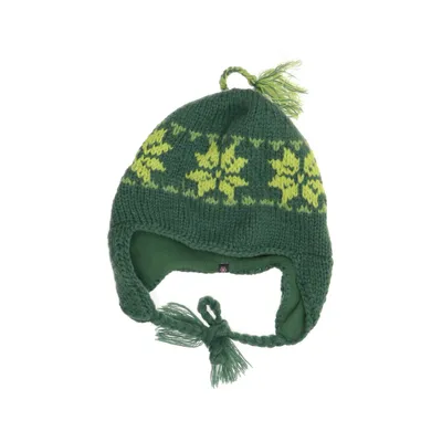 Chapeau de trappeur (Vert, Jaune) de Barts Acrylique, Polyester