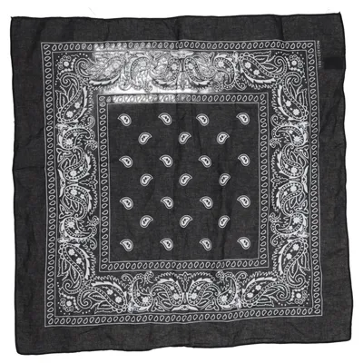 Mouchoir (Noir, Blanc) de Harrys Collection Coton