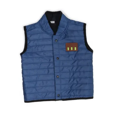 Outdoor vest (Blauw, Zwart) van Début