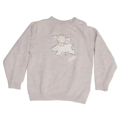 Sweater (Beige) fra Bonpoint Uld