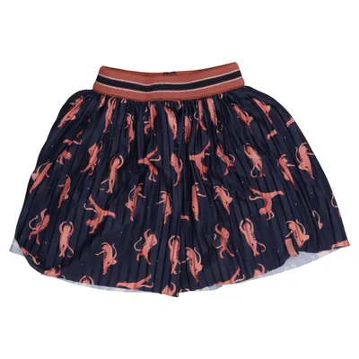 Rok (Blauw, Oranje) van Jubel Katoen, Polyester