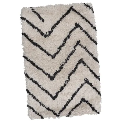 Cushion cover (Beige, Black) from HK Living Cotton, Polyester