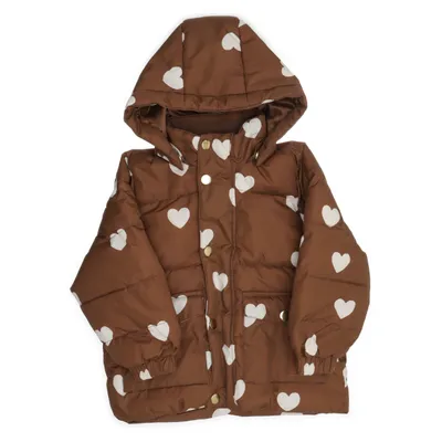 Vinterjacka (Brun, Vit) från Mini Rodini Polyester