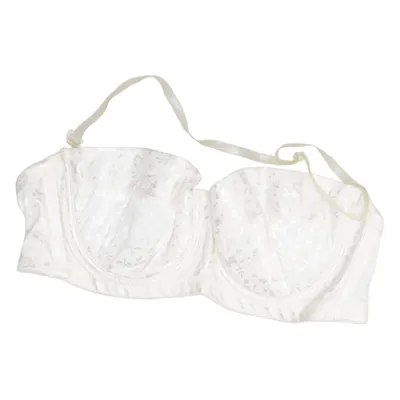Bra (White) from Abecita Elastane, Polyamide