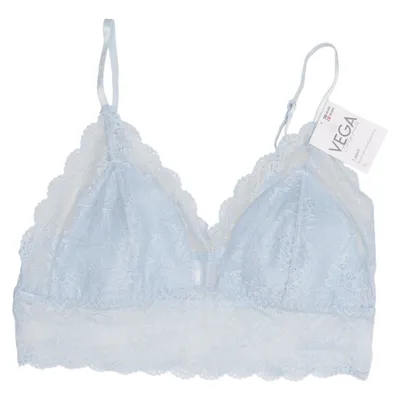 Bralette (Blue) from Vega Elastane, Polyamide