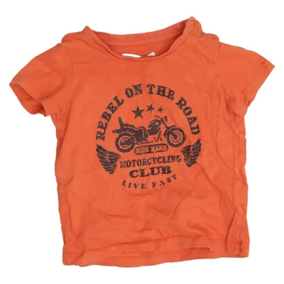 T-shirt (Orange) von D.M.D by Denim Day Baumwolle