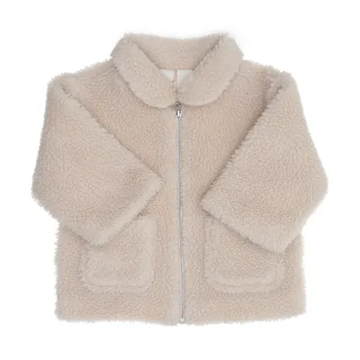 Fleecejacka (Beige) från Arket Bomull, Polyester