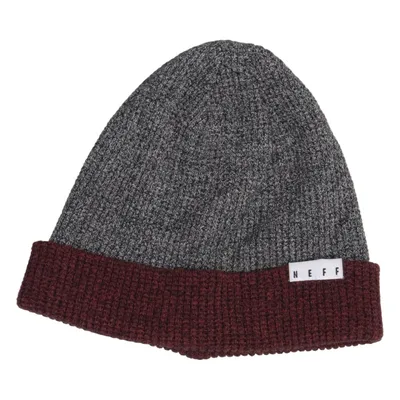 Bonnet (Gris, Rouge) de Neff Coton