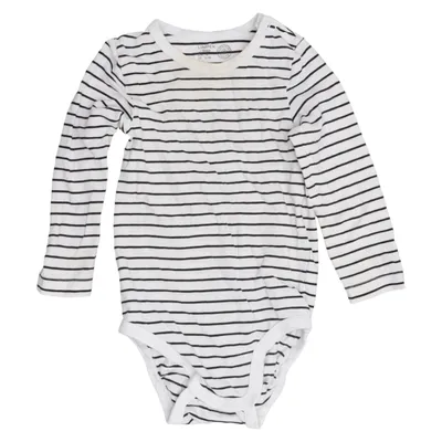 Body (Blanc, Noir) de Lindex Baby Coton, Élasthane