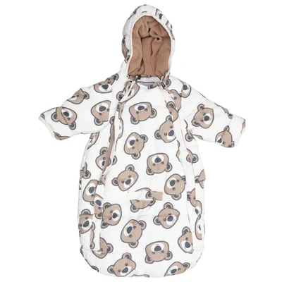 Åkpåse (Vit, Brun, Flerfärgad) från Mini Stars Polyester
