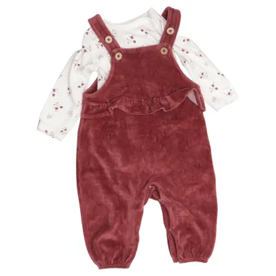 Set (Röd, Vit) från Topomini Ekologisk bomull, Polyester