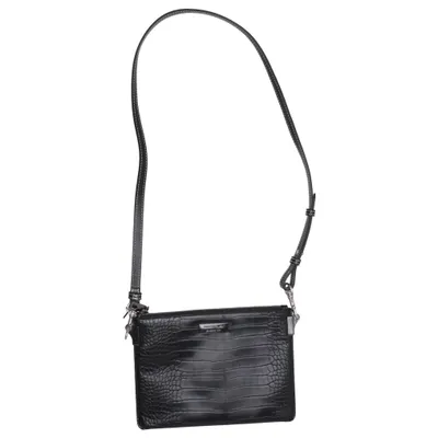 Sac à bandoulière (Noir) de Mango Touch Polyester, Polyuréthane