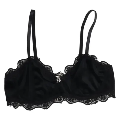 Soutien-gorge (Noir) de Romwe Élasthane, Polyester