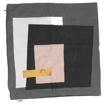 Cushion cover (Gray, Multicolored) from Ferm Living Organic cotton