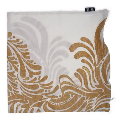Cushion cover (White, Yellow) from Vallila