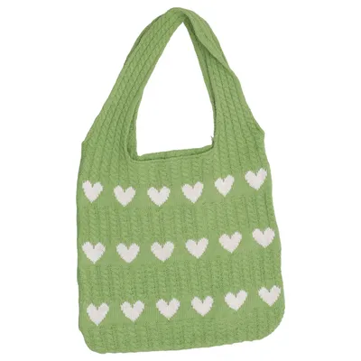 Canvas bag (Green, White)