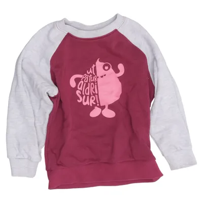 Sweatshirt (Lila, Grijs, Roze) van Vossatassar Katoen, Elastaan, Polyester